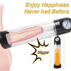 Manual Pumping Visual Data Penis Pump