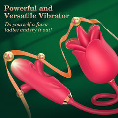 G-spot Rose Vibrator with Sucking Function