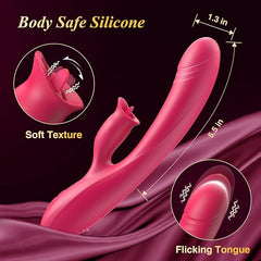 Massage G-spot Rabbit Vibrator Dildo