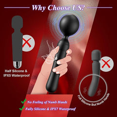 Handheld Waterproof Wand Vibrator