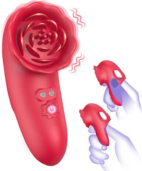 Rose Sex Toy Finger Vibrator