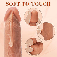 Strap-on Realistic Thrust Vibrating Dildo