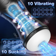 Upgraded Sucking Male Masturbator Sex Toy