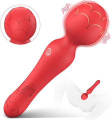 Wand Vibrator Rose Sex Toy