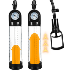 Manual Pumping Visual Data Penis Pump