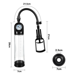 Manual Pumping Visual Data Penis Pump