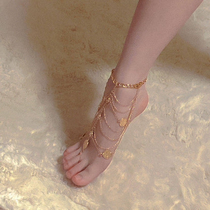 Gold Sexy ankle jewelry