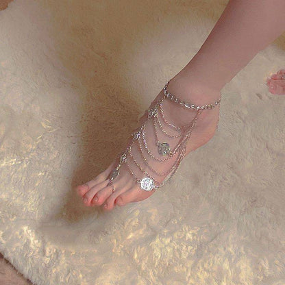 Sliver Sexy ankle jewelry